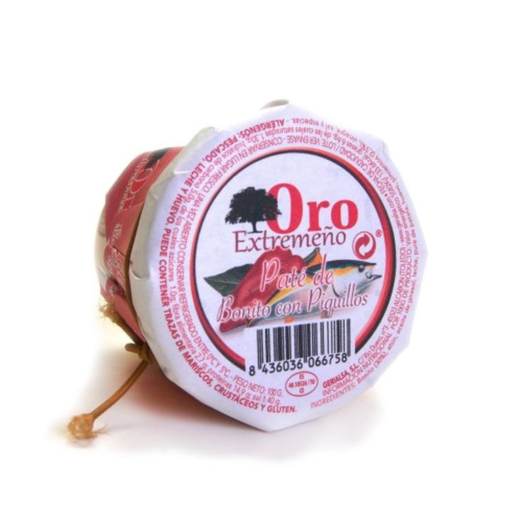 PATE BONITO C/PIQUILLOS ORO EXTREMEÑO 100G