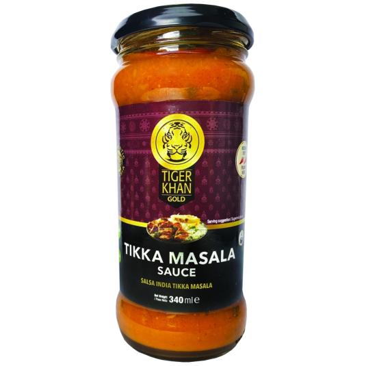 SALSA TIKKA MASALA CRISTAL TIGER KHAN 340ML