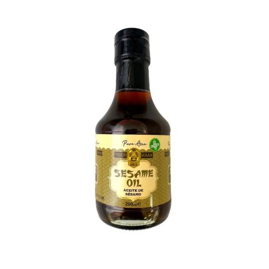 ACEITE SESAMO CRISTAL TIGER KHAN 200ML