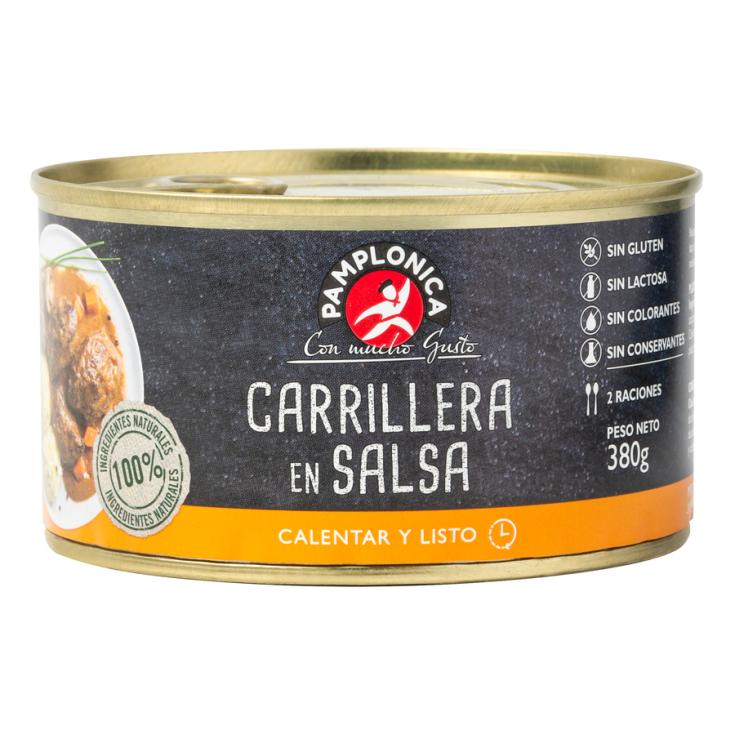 CARRILLERA EN SALSA LATA PAMPLONICA 380G