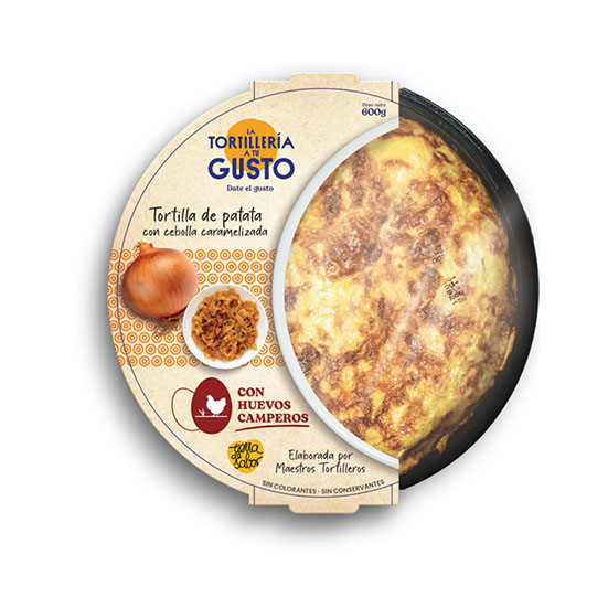 TORTILLA C/CEBOLLA CARAMELIZADA LA TORTILLERIA 600G