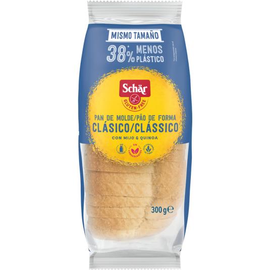 PAN DE MOLDE S/GLUTEN SCHÄR 300G