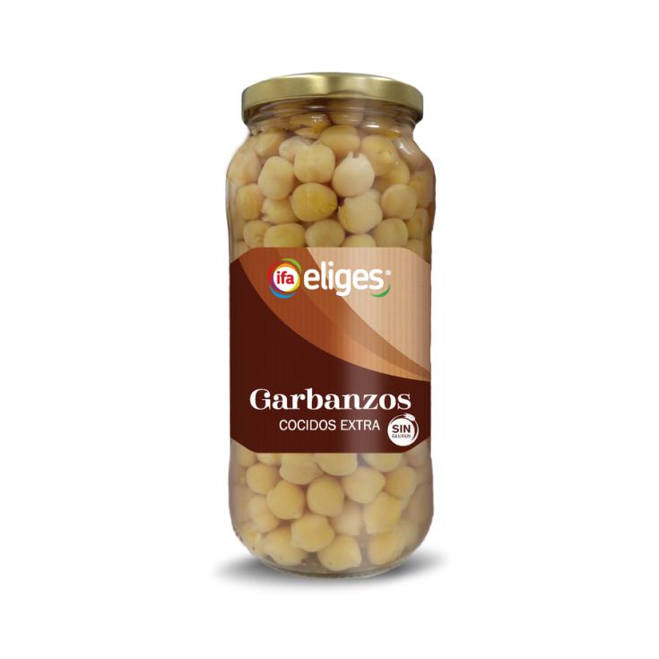 GARBANZO COCIDO CRISTAL IFA ELIGES 400G ESCURR