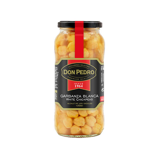 GARBANZA COCIDA CRISTAL DON PEDRO 400G ESCURR