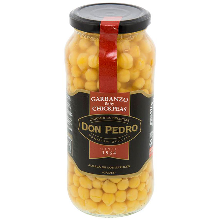 GARBANZO COCIDO BABY CRISTAL DON PEDRO 400G ESCURR