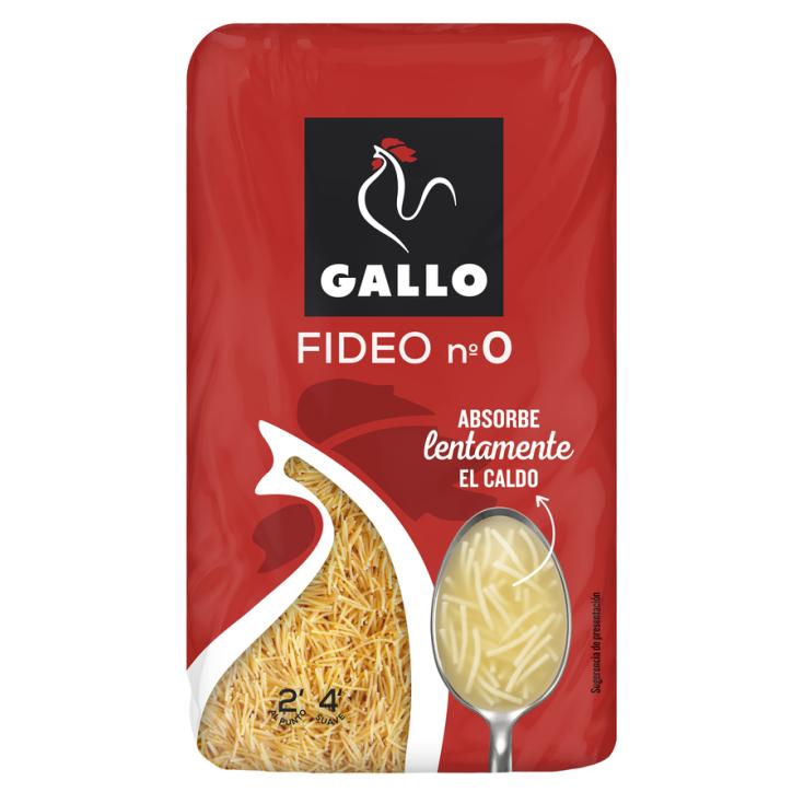 FIDEO CABELLÍN Nº0 GALLO 450G