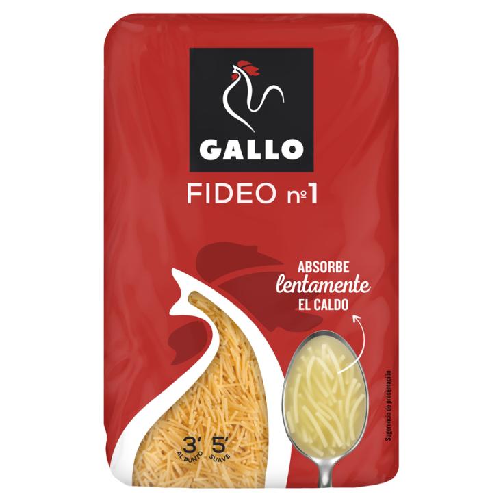 FIDEO FINO Nº1 GALLO 450G