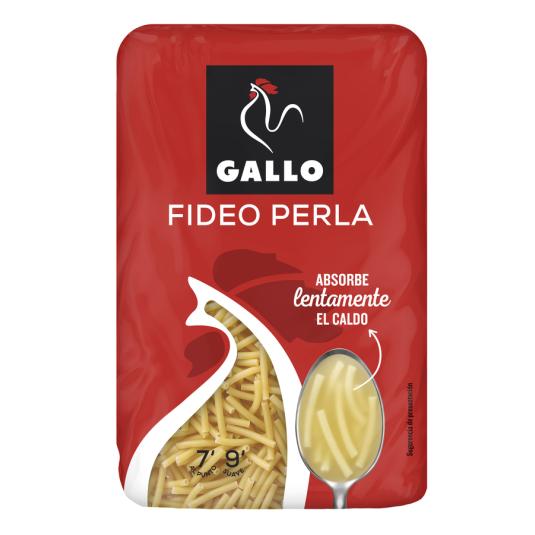 FIDEO PERLA  GALLO 450G