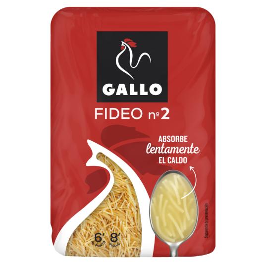 FIDEO Nº2 GALLO 450G