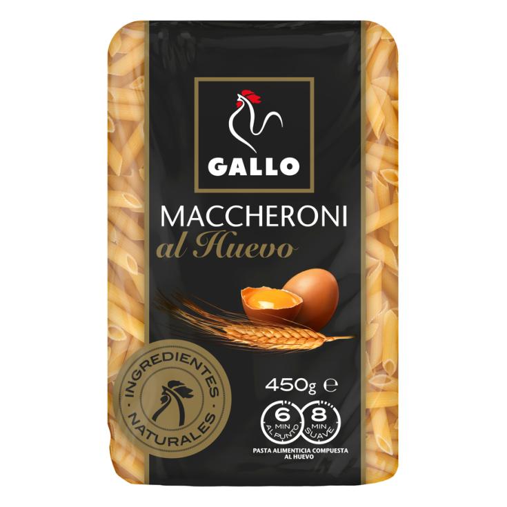 MACARRÓN AL HUEVO  GALLO 450G