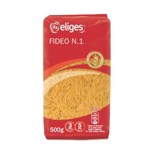 FIDEO MEDIANO  IFA ELIGES 500G