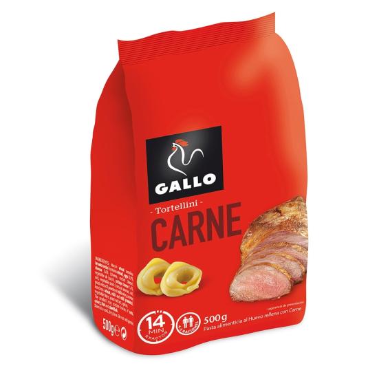 RAVIOLI RELLENO CARNE GALLO 500G