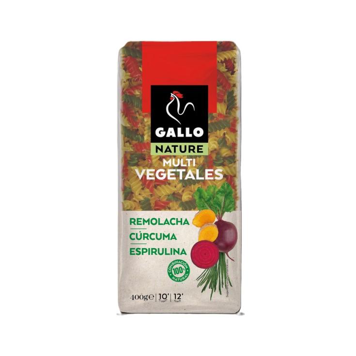 HÉLICE VEGETALES GALLO NATURE 400G