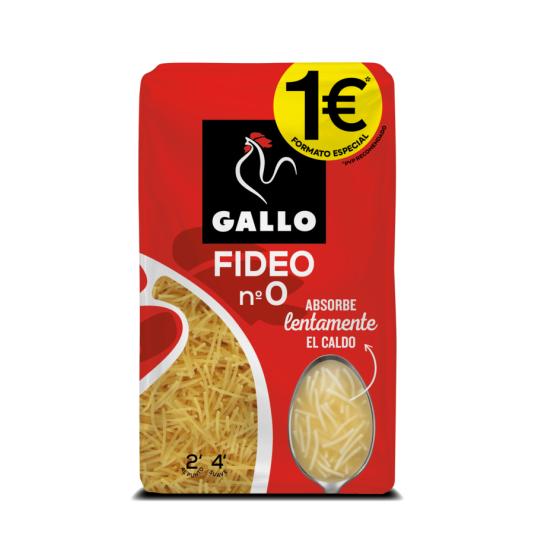 FIDEO 0  GALLO 400G