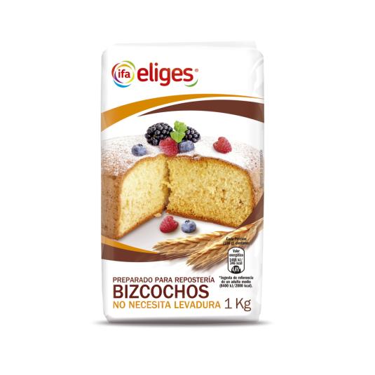 HARINA BIZCOCHOS C/LEVADURA IFA 1KG
