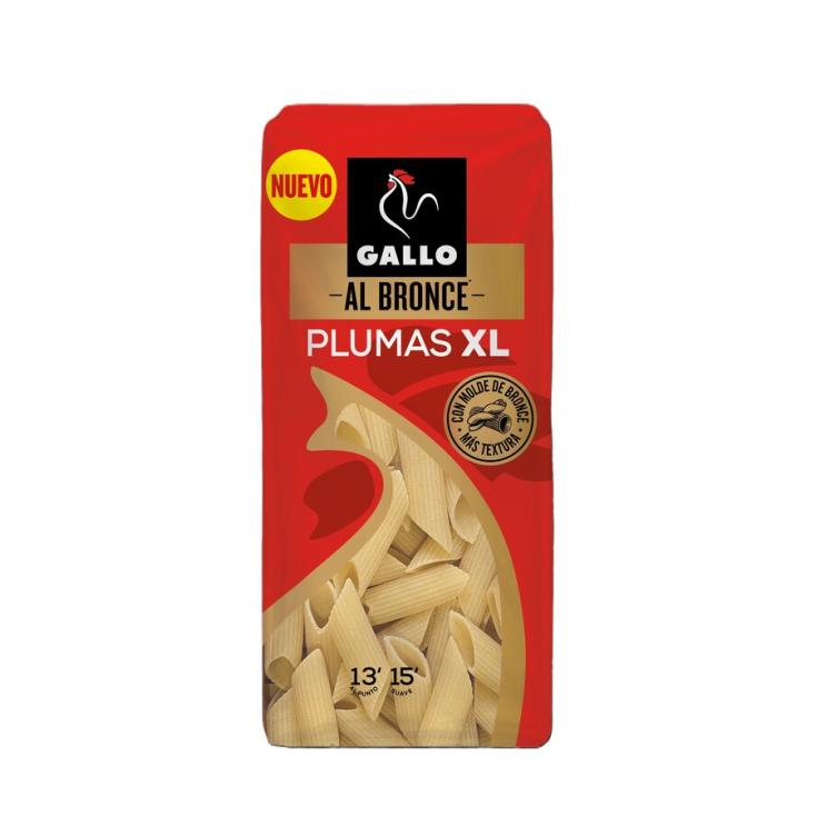 MACARRÓN PLUMAS AL BRONCE GALLO 450G