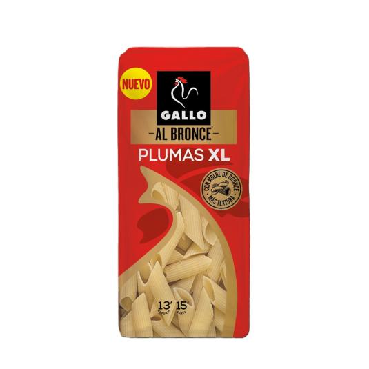 MACARRÓN PLUMAS AL BRONCE GALLO 450G