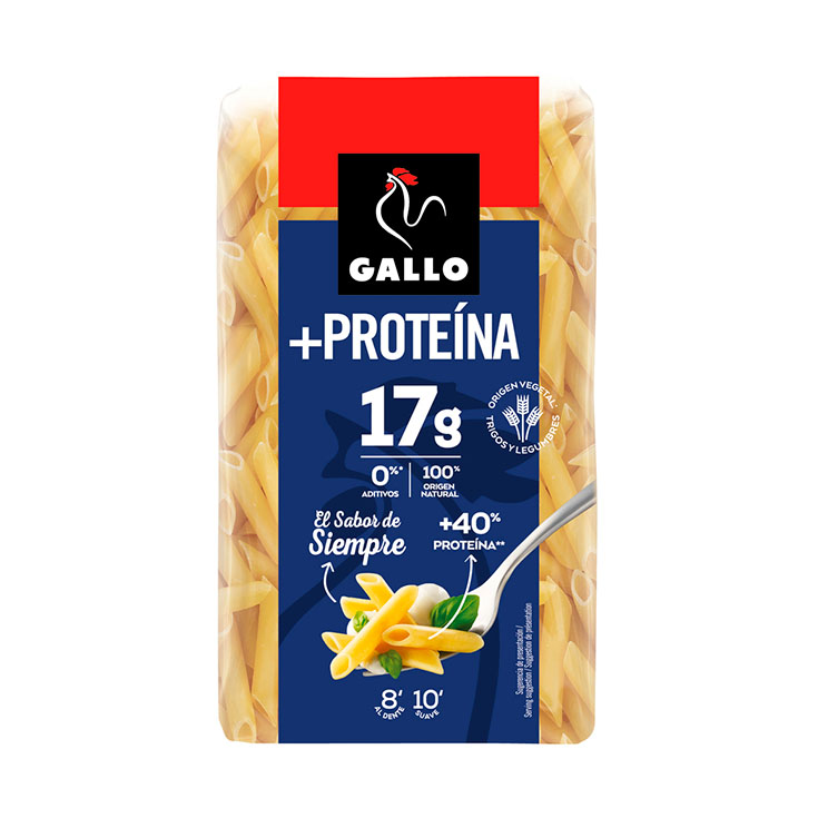 MACARRÓN PLUMA PROTEINA GALLO 400G
