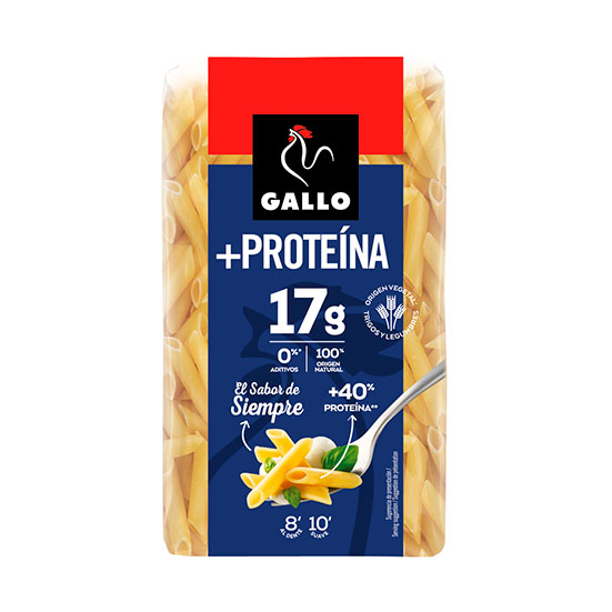 MACARRÓN PLUMA PROTEINA GALLO 400G