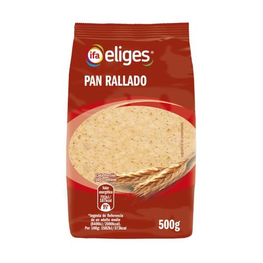 PAN RALLADO NORMAL IFA ELIGES 500G