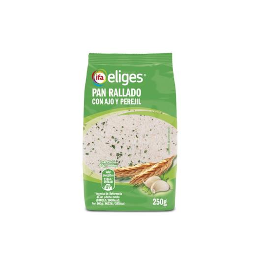 PAN RALLADO AJO/PEREJIL IFA ELIGES 250G