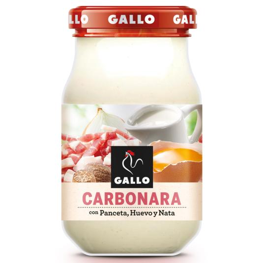 SALSA CARBONARA PARA COCINAR GALLO 330G