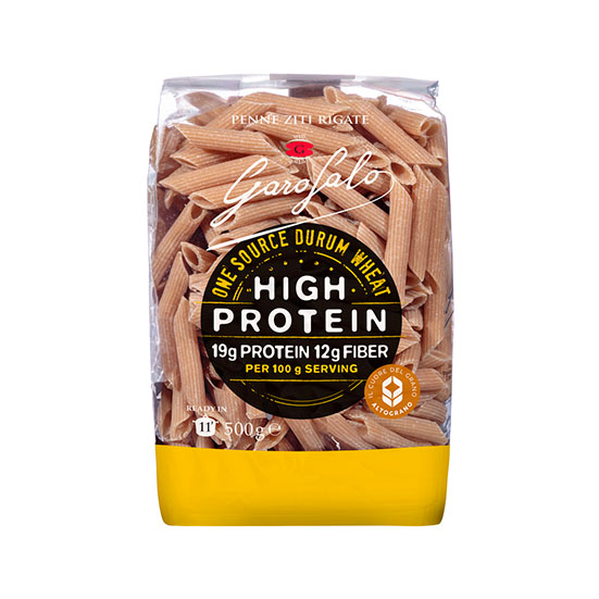 PENNE RIGATE PROTEINA GAROFALO 500G