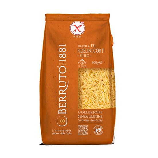 Fideo cabellin s/gluten Berruto 400g