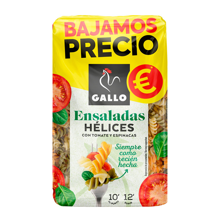 Hélices vegetal Gallo 400g