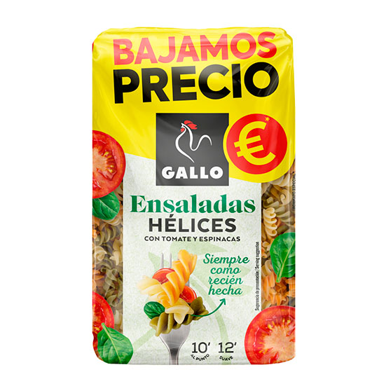 Hélices vegetal Gallo 400g