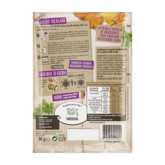 SAZONADOR AL HORNO POLLO MAGGI 36G