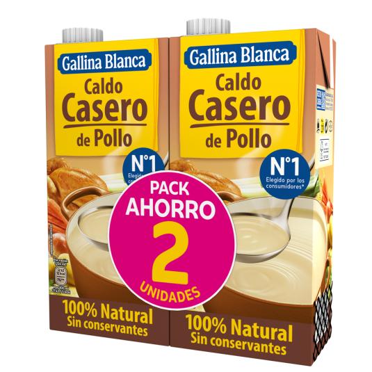 CALDO POLLO  GALLINA BLANCA P2 1L