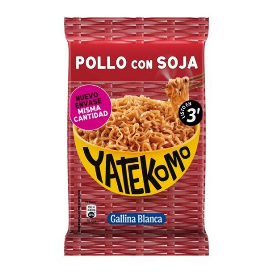 YATEKOMO POLLO/SOJA BOLSA GALLINA BLANCA 79G