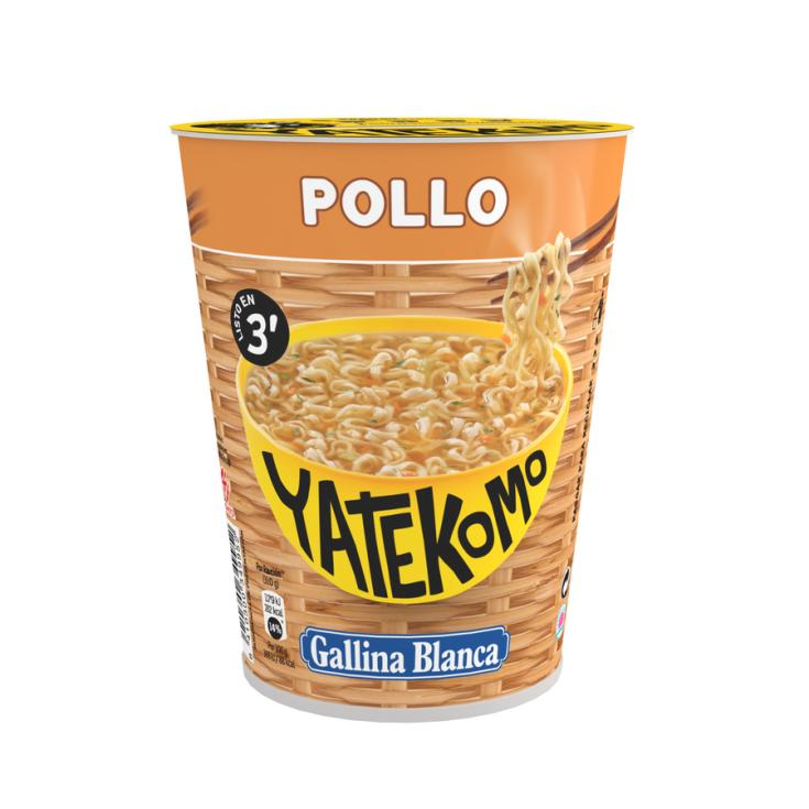 FIDEOS ORIENTALES POLLO YATEKOMO 60G