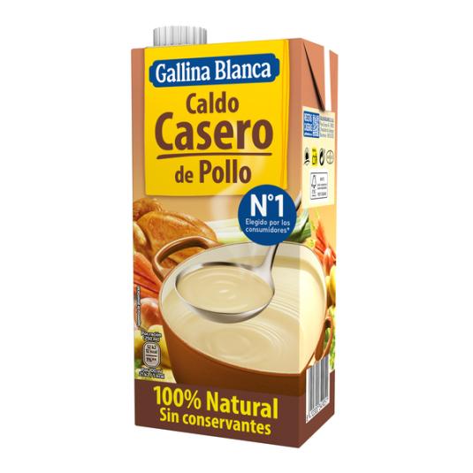 CALDO POLLO 100% NATURAL GALLINA BLANCA 1L
