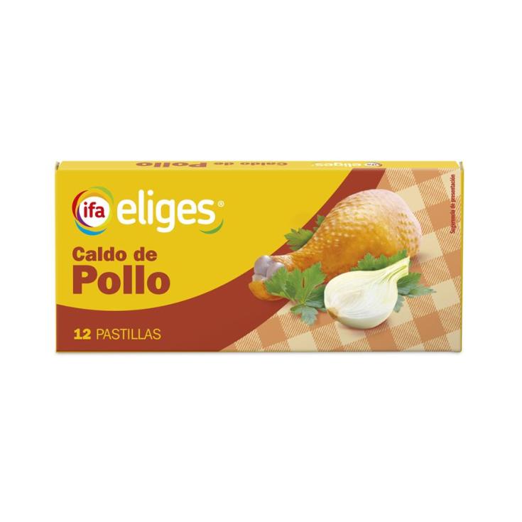 PASTILLA CALDO POLLO IFA ELIGES P12 120G