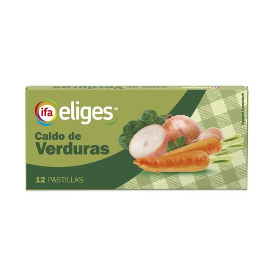 PASTILLA CALDO VERDURA IFA ELIGES P12 120G