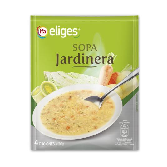 SOPA SOBRE JARDINERA IFA ELIGES 80G