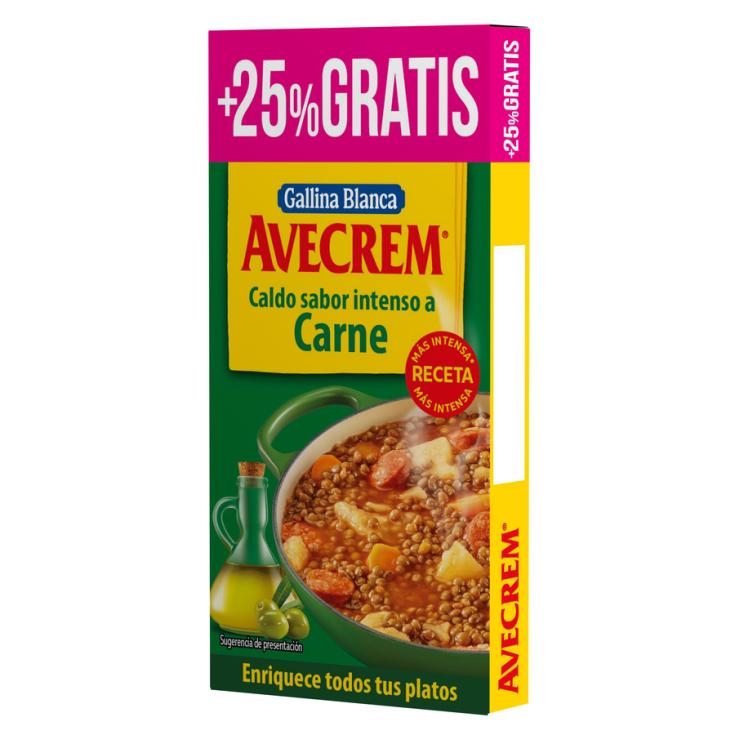 PASTILLA CALDO CARNE AVECREM 8U