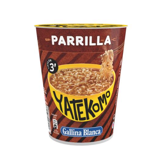 FIDEOS ORIENTALES PARRILA VASO YATEKOMO YAKISOBA 59G