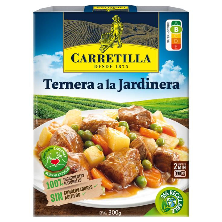 TERNERA A LA JARDINERA CARRETILLA 300G