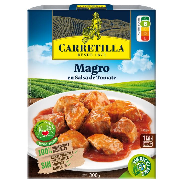 MAGRO EN SALSA DE TOMATE CARRETILLA 300G