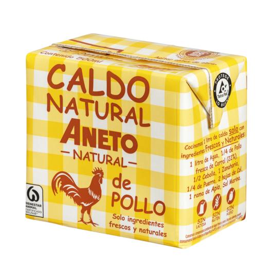 CALDO NATURAL POLLO ANETO 500ML