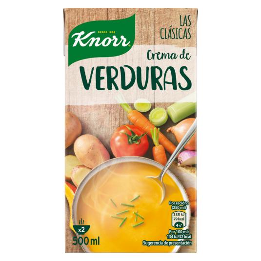 CREMA VERDURA LAS CLASICAS KNORR 500ML