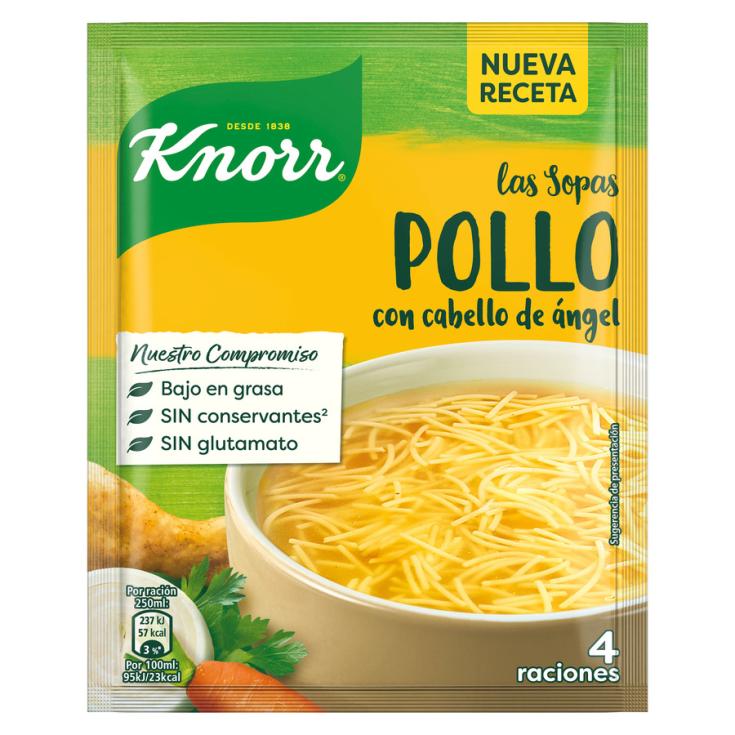 SOPA SOBRE CABELLO DE ANGEL KNORR 68G