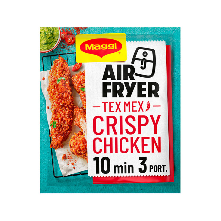SAZONADOR CRISPY TEX MEX AIR FRYER MAGGI 70G