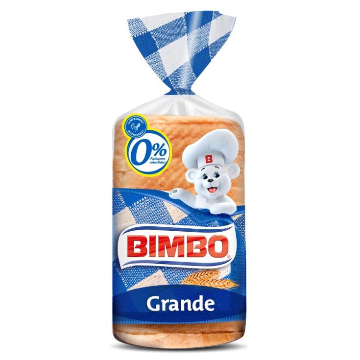 PAN DE MOLDE GRANDE BLANCO BIMBO 375G