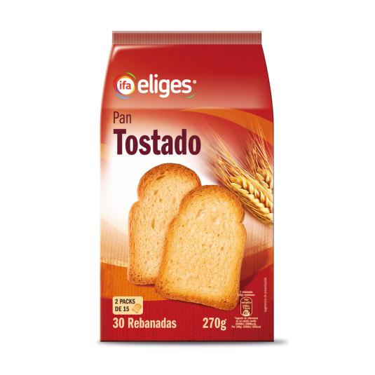 BISCOTE BRASA TRADICIONAL IFA ELIGES 30R 270G