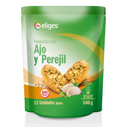 PANECILLO TOSTADO AJO/PEREJIL IFA ELIGES 160G