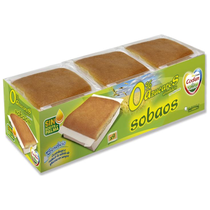 SOBAO S/AZÚCAR CODAN 340G